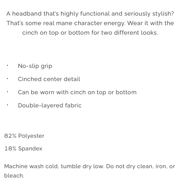 Figs Cinched Headband - Picture 7 of 7